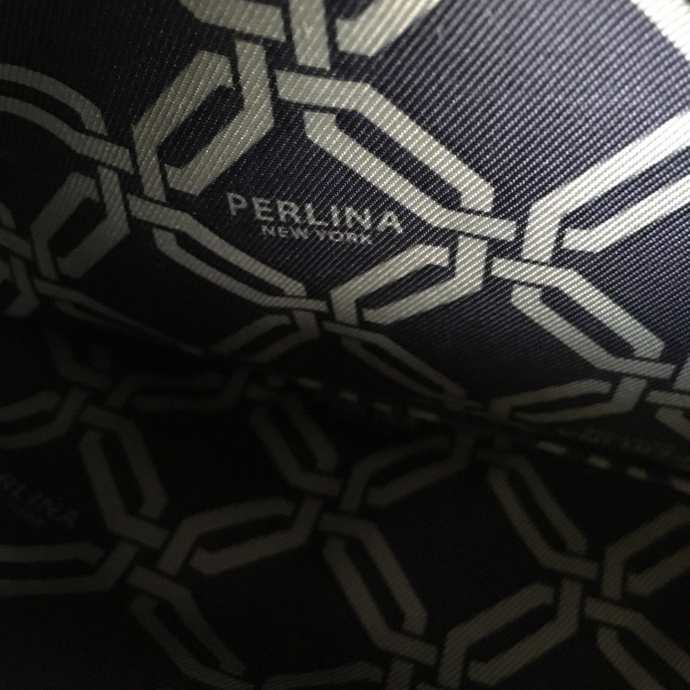 Authentic Perlina Two Tone.Handbag - Picture 8 of 8